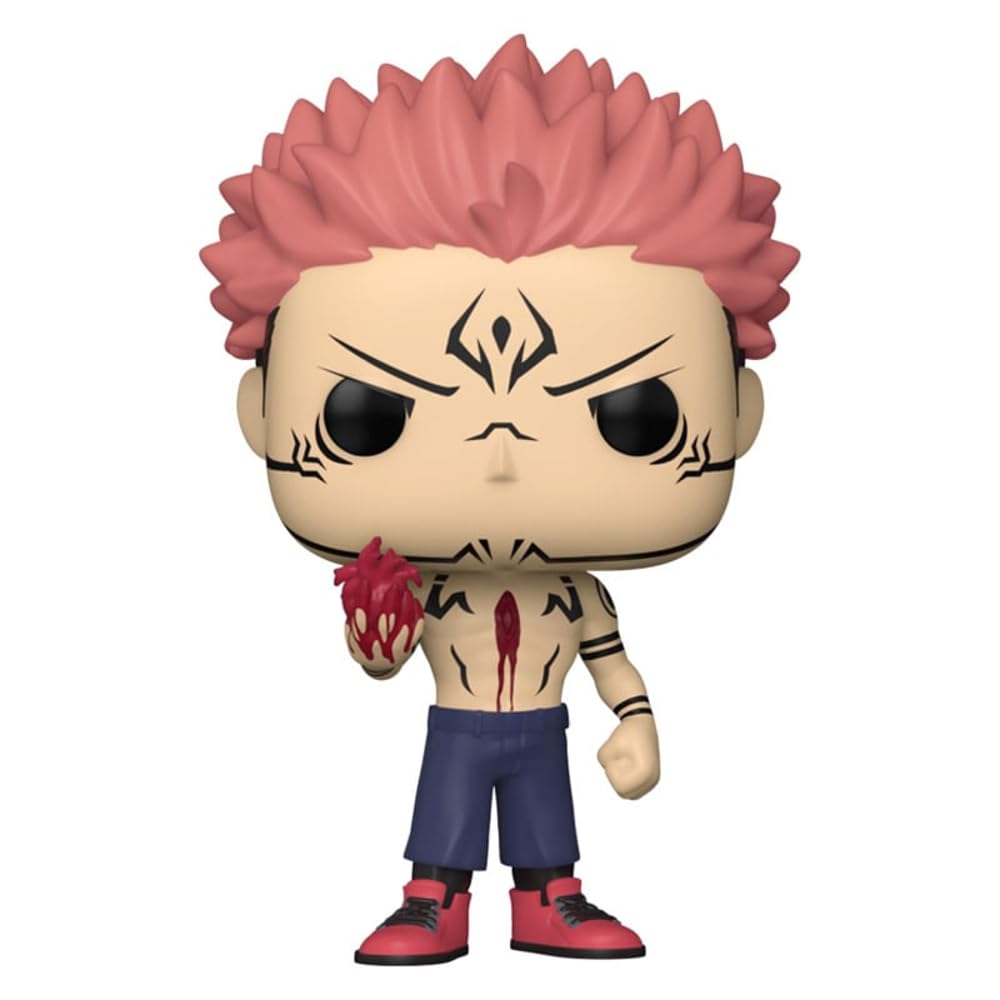 Funko Jujutsu Kaisen POP & Buddy! Animation Vinyl Figurine Sukuna w/Heart 9 cm