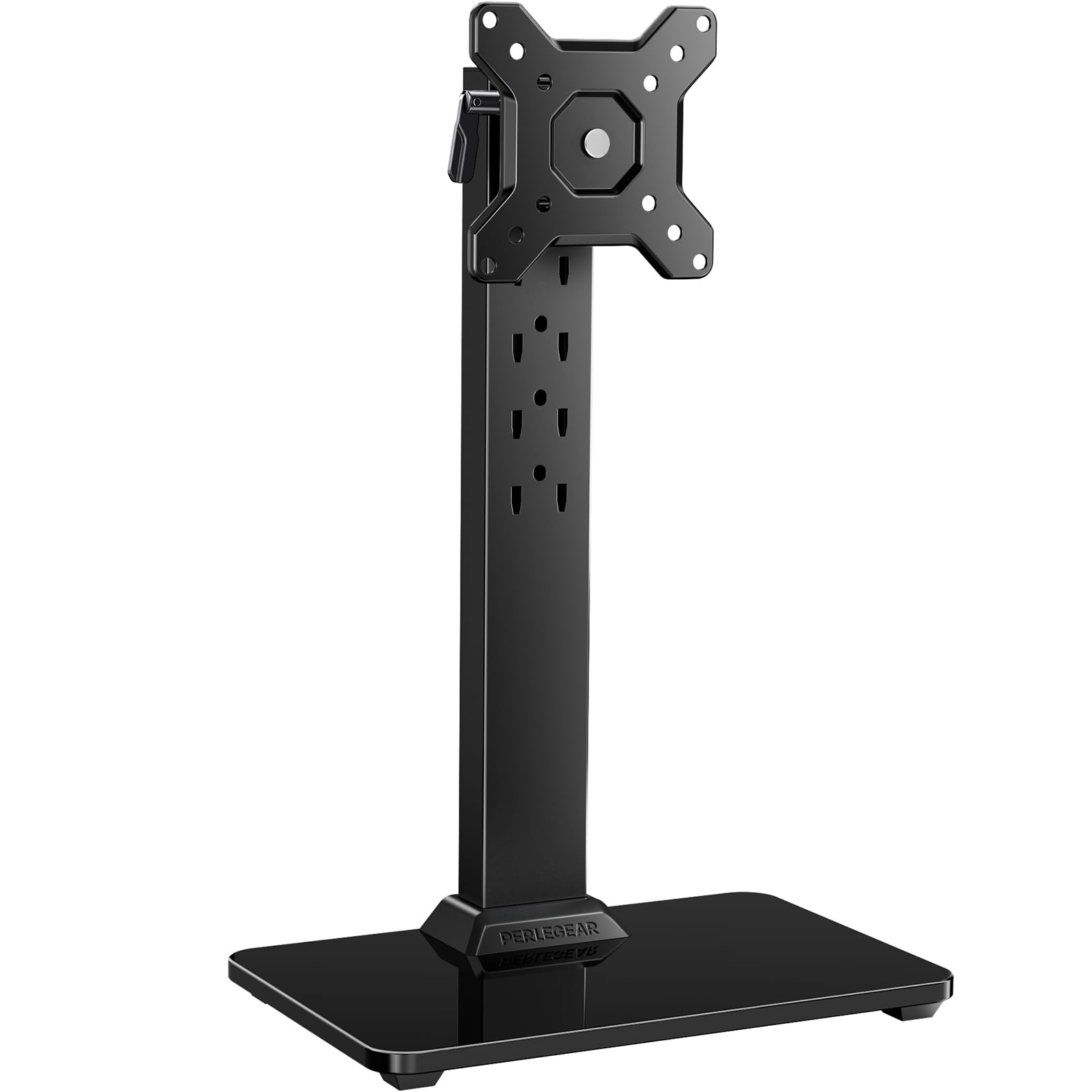 Perlegear Monitor Stand, Freestanding Monitor Mount for 13-34 inch Scr