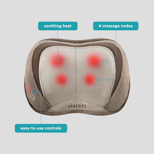 HoMedics Shiatsu Air 2.0 Foot Massager with Soothing Heat and Rhythmic Air Compression, 3 Customized Controls and Intensities, Washable Liner, At-Home Kneading Massage Relaxes Feet, 3 Speed Options