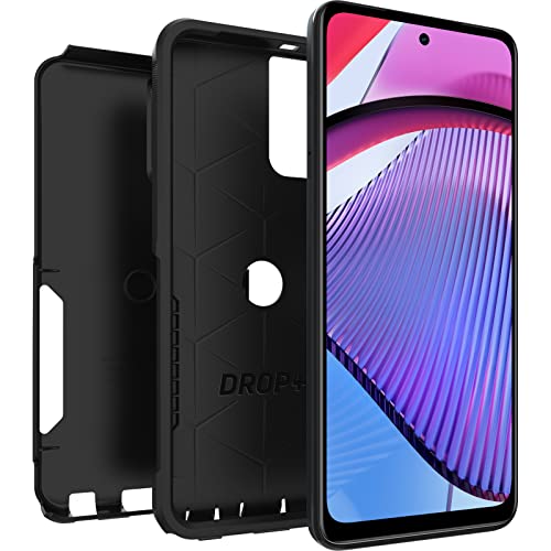 OtterBox Moto G Power 5G (2023) Commuter Series Case - BLACK, Slim & Tough, Pocket-Friendly, with Port Protection