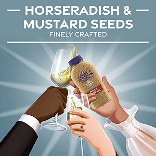 Grey Poupon Deli Mustard (10 oz Squeeze Bottle)