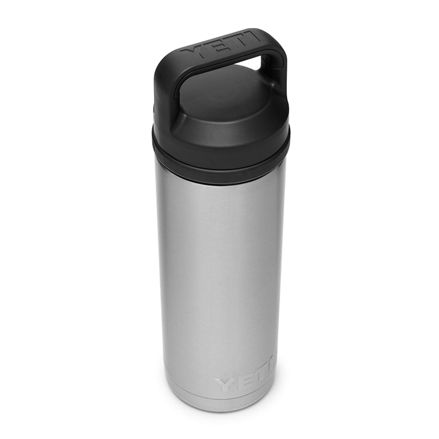 YETI Rambler 18 oz Bottle, Vacuum Insulated, Stainless Steel with Chug Cap, Stainless