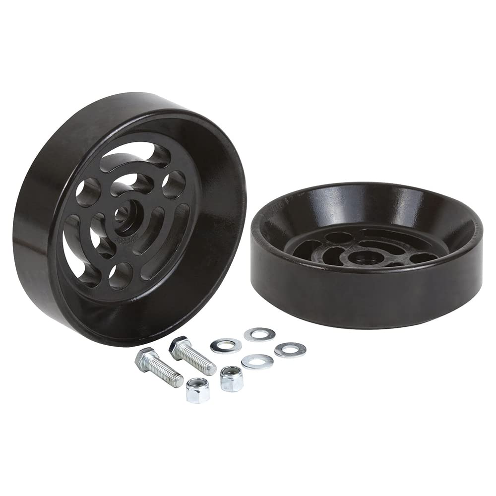 Daystar, Air Bag Cradle designed for full suspension travel, Fits All 6" diameter convoluted Air Bags, fits any full size of half ton truck, 2/4WD, KU09140BK, Made in America, Black