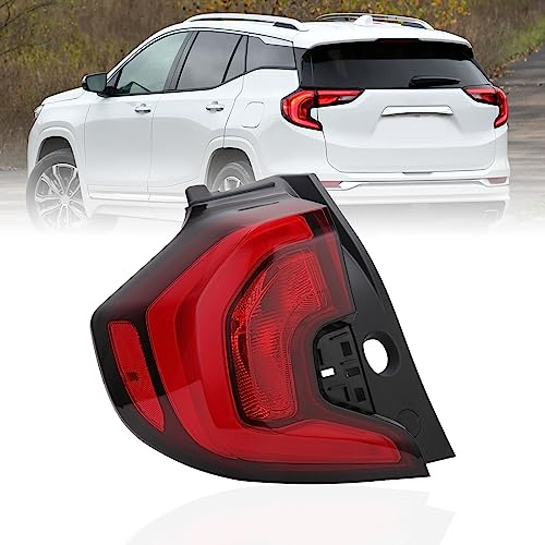 JSKAPA Left Tail Light Assembly Compatible with 2018 2019 2020 GMC Terrain Rear Brake Lamp Driving Lights Driver Side Outer