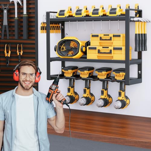 SOYEEZE power tool organizer wall mount，power tool holder