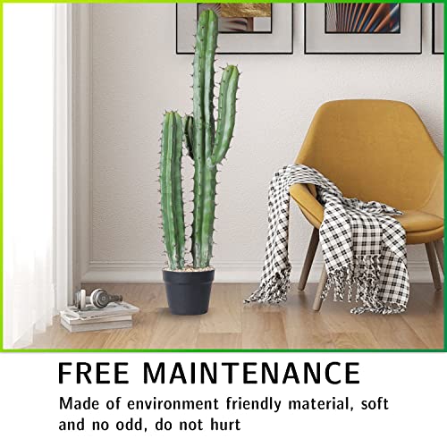 AntHousePlant Artificial Cactus Fake Big Cactus 36 Inch Faux Cacti Plants for Home Garden Office Store Decoration