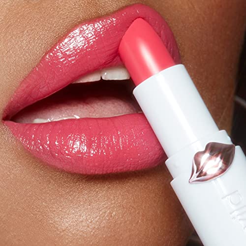 wet n wild Mega Last High-Shine Lipstick Lip Color, Infused with Seed Oils For a Nourishing High-Shine, Buildable & Blendable Creamy Color, Cruelty-Free & Vegan - Rosé And Slay