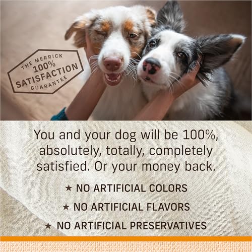 Merrick Healthy Grains Premium Adult Dry Dog Food, Wholesome and Natural Kibble, Healthy Weight Recipe - 4.0 lb. Bag