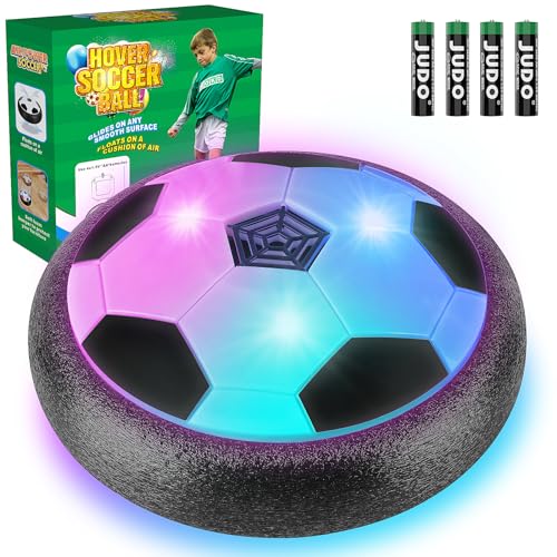 Set of 1 Light Up LED Soccer Ball Toys, Hover Toys for Boys Girls 4-7 8-12, Stocking Stuffers for Kids, for 3 4 5 6 7 8 9 10 11 12 Year Old Boys Girls