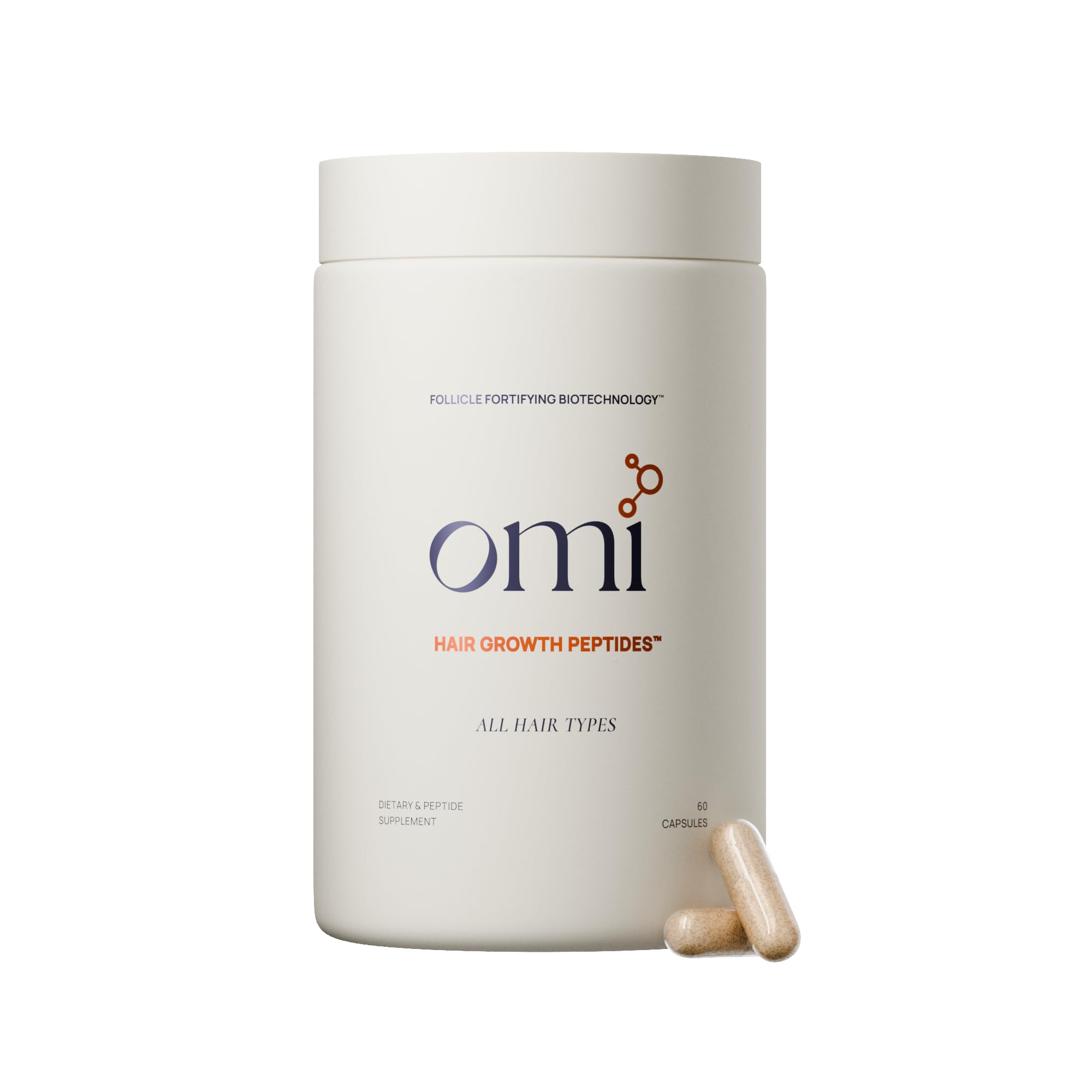 Women's Hair Growth Peptides, Doctor Recommended, Follicle Fortifying Biotechnology, Clinically Shown to Reduce Hair Loss