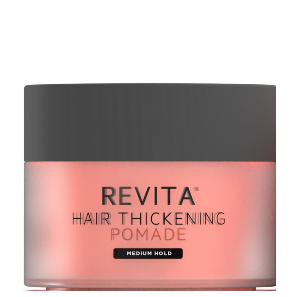 DS LABORATORIES Revita Thickening Hair Pomade Matte with Biotin, Caffeine & Beeswax, Hair Styling Cream & Thickening Products for Men, Packaging May Vary