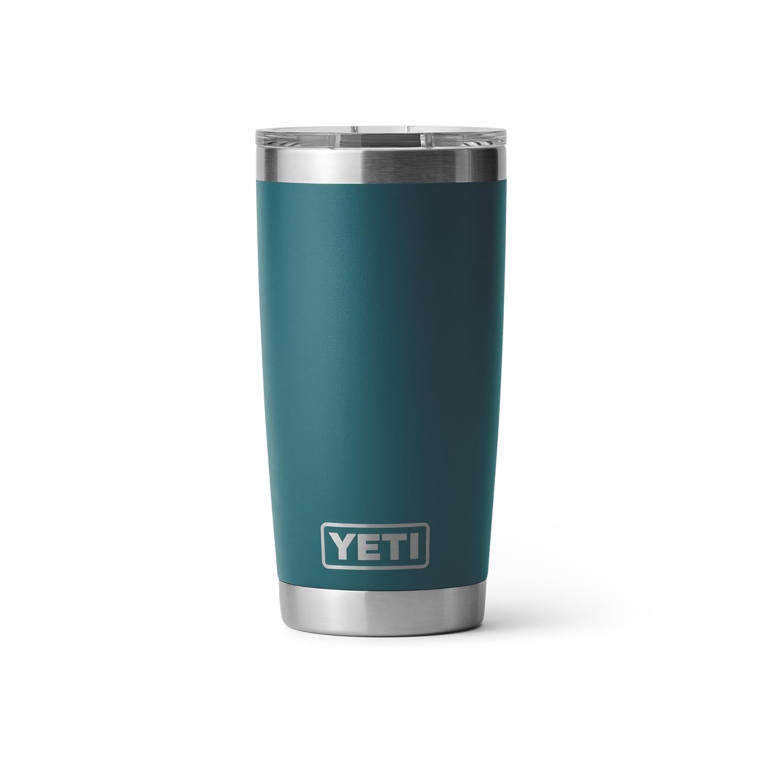 YETI Rambler 20 oz Tumbler, Stainless Steel, Vacuum Insulated with MagSlider Lid, Agave Teal