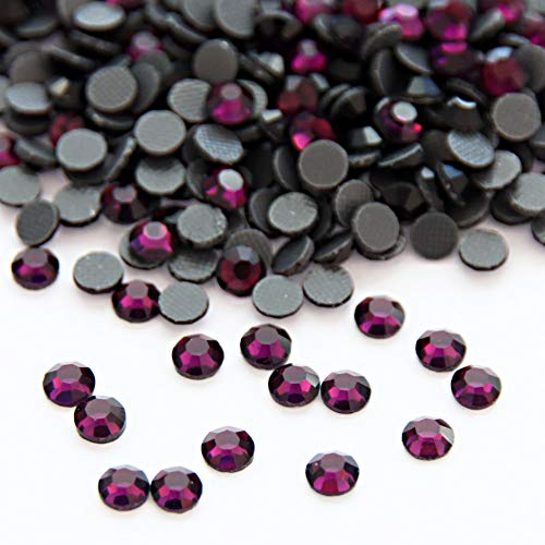Beadsland Hotfix Rhinestones, 1440pcs Flatback Crystal Rhinestones for Crafts Clothes DIY Decorations,Peridot AB, SS12, 3.0-3.2mm