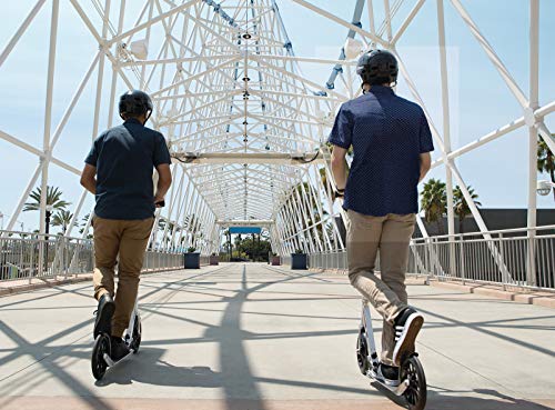 Razor A6 Kick Scooter for Kids Ages 8+ - Extra-Tall Handlebars & Longer Deck, 10" Urethane Wheels, Anti-Rattle Technology, for Riders Up to 220 lbs