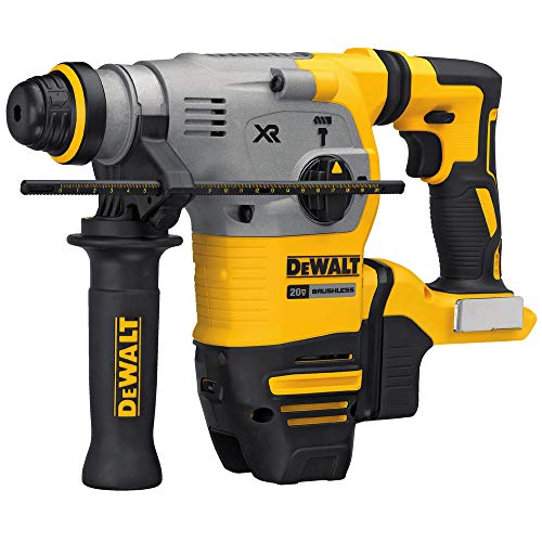 DEWALT DCH293B 20V Max XR Brushless 1-1/8” L-Shape SDS Plus Rotary Hammer Drill (Tool Only)