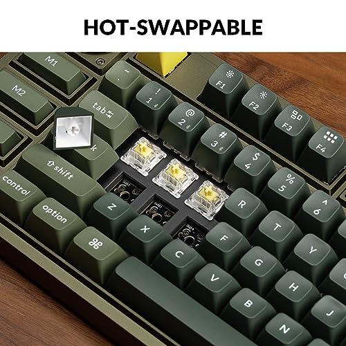 Keychron Q3 Pro SE Wireless Custom Mechanical Keyboard, Full Aluminum QMK Programmable TKL Layout Bluetooth/Wired RGB with Hot-swappable Keychron K Pro Red Switch Compatible with Mac Windows Linux