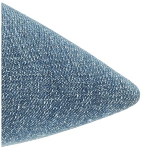 YOKI HARZEN-07 Women's Fold Over Boot With Stones, Denim, 6 M US
