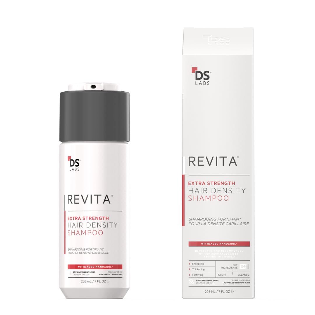 DS Laboratories Revita Extra Strength Shampoo - Hair Growth Shampoo Hair Strengthening Shampoo DHT Blocker for Men & Women Sulfate Free Biotin Shampoo