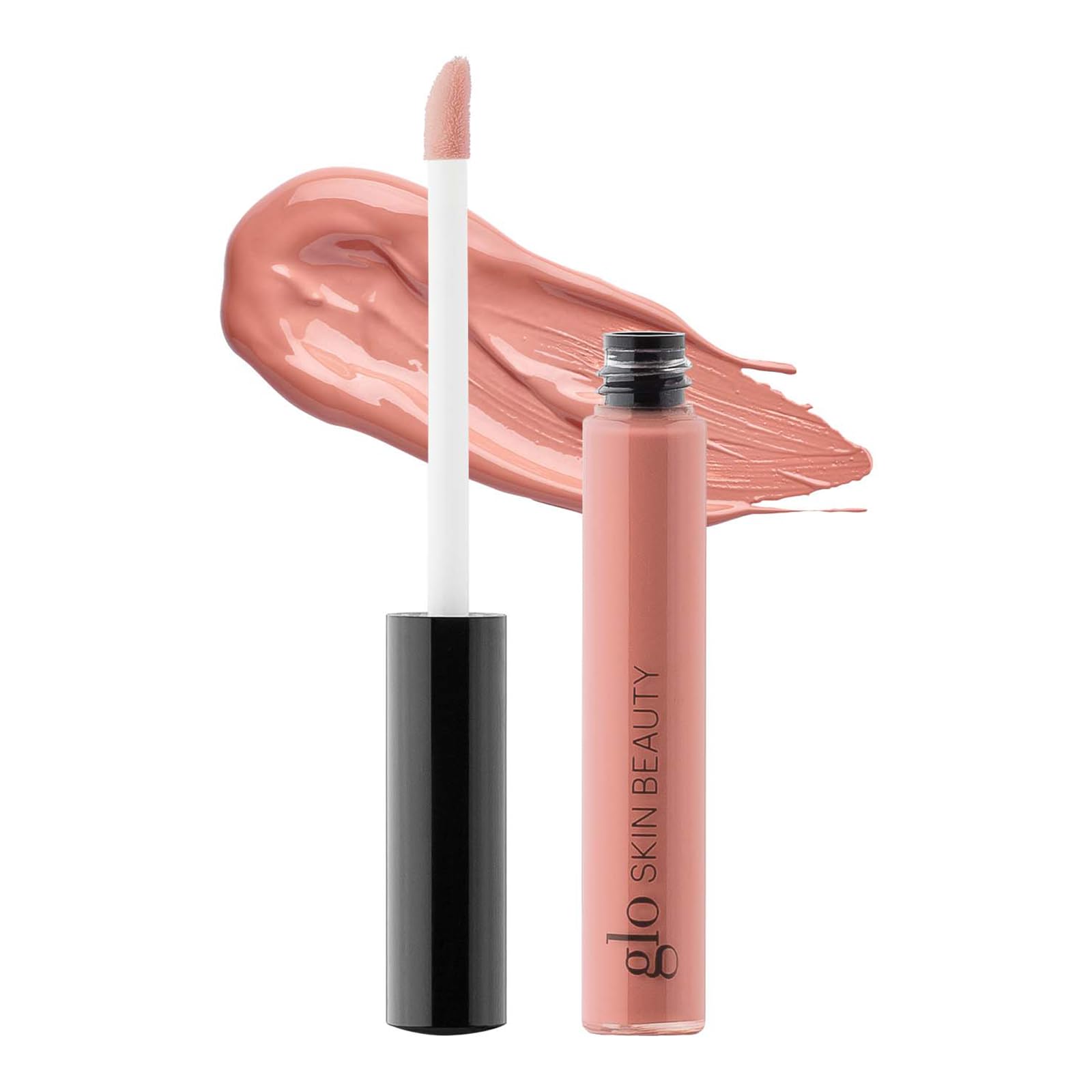 Glo Skin Beauty Lip Gloss | Color and Shine with Lip Nourishing Ingredients, without Stickiness, (Naked)