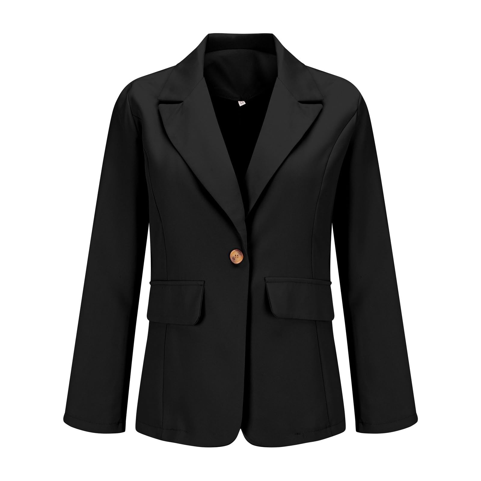 Amazon+haul+Womens+Clothing Womens Work Jacket Blazers for Women 2025 Trendy Business Casual Jackets Long Sleeve Open Front Cardigan Work Suit Fall Fashion Blazer Blazers for Women Black XL