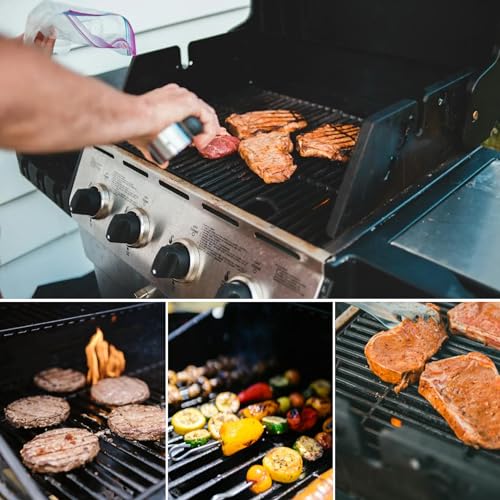 FlameDuty Cooking Grates Replacement Parts for Chargriller Gas Grill 2121,2123, 2222, 2828, 3001, 3030, 3725, 4000, 5050, 5252, 5650,9020,King Griller 3008, 5252,19 3/4" x 6 3/4" Each, 3 Pack