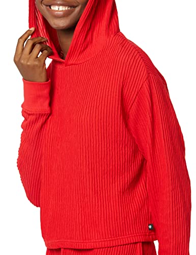 EleVen by Venus Williams Women's in Bloom Long Sleeve, Candy Red, X-Small