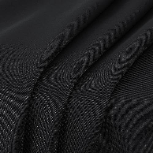 sancua Round Tablecloth - 120 Inch - Water Resistant Spill Proof Washable Polyester Table Cloth Decorative Fabric Table Cover for Dining Table, Buffet Parties and Camping, Teal