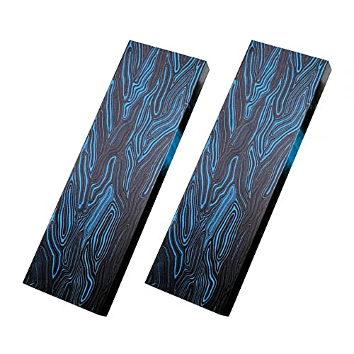 2PCS G10 Knife Handle Scale Slabs Grips, Knife Blanks Slabs Material for DIY