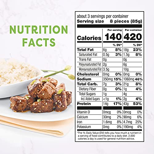 Gardein Plant-Based Protein Beefless Tips, Vegan, Frozen, 9 oz.