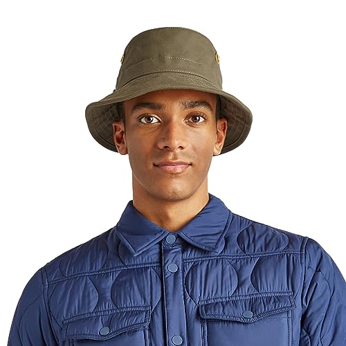 Tilley Womens Iconic T1 Bucket Hat, Olive, 7 1/8 US