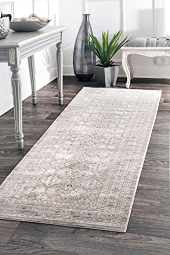 nuLOOM Vintage Sherell Accent Rug, 3x5, Taupe