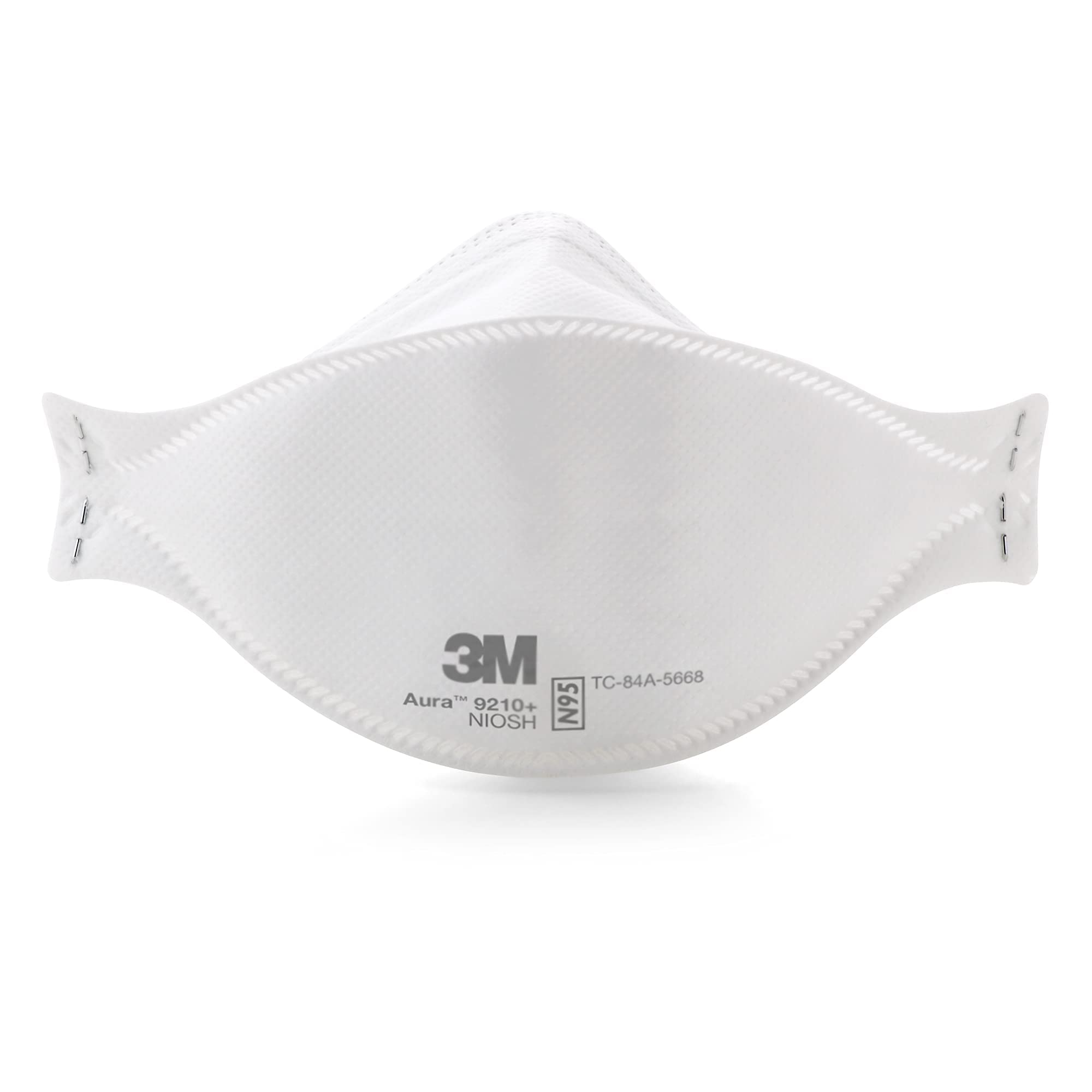 3M Aura Particulate Respirator 9210+, N95, Pack of 20 Disposable Respirators