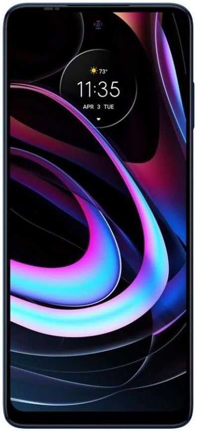 Motorola Moto Edge 5G UW 256gb Nebula Blue for Verizon (Renewed)
