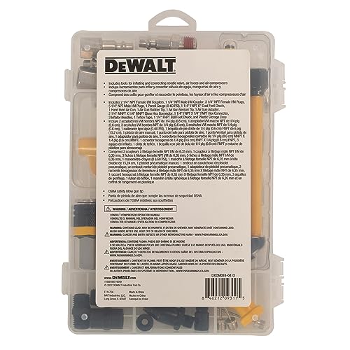 DEWALT 25pc Industrial Coupler & Plug Kit (DXCM024-0412)
