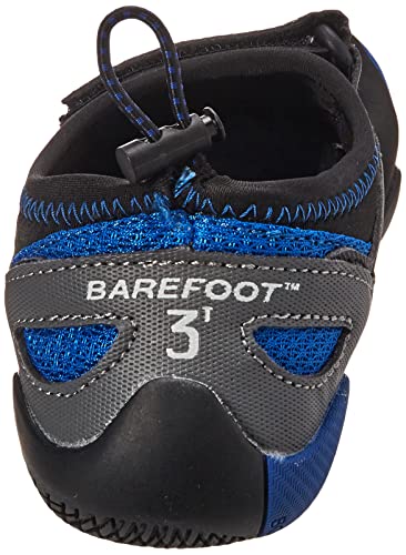 Body Glove Men's 3T Barefoot Max Water Shoe, Black/Dazzling Blue 7