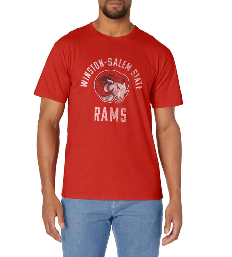 Winston-Salem State University WSSU Rams Large T-Shirt