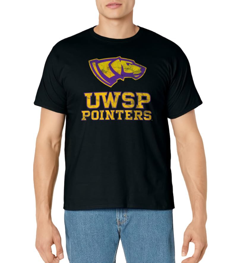 UW Stevens Point Pointers Large T-Shirt