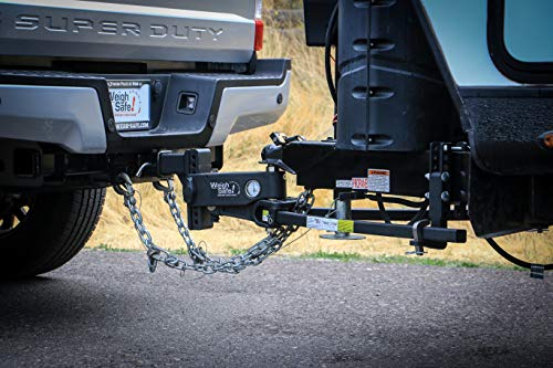 Weigh Safe True Tow Middleweight Anti Sway Weight Distribution Hitch 4" Drop 2" Shank 12,500 lb Tow Rating