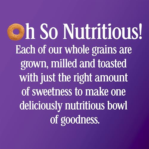 Multigrain Cheerios Cereal Single Serve Bowl, Heart Healthy Breakfast Cereal, Gluten Free Cereal with Whole Grain Oats, 1 Oz, 96 Count