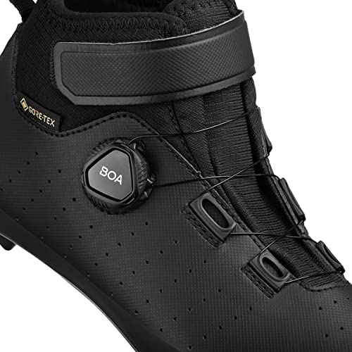 Fizik Road Cycling Winter Shoes Tempo Artica R5 GTX Gore-Tex - White/Black - 42 - (9 US)