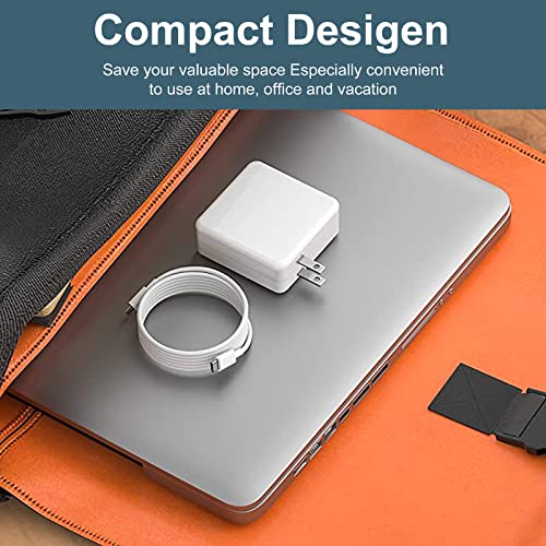 Mac Book Pro Charger - 118W USB C Charger Fast Charger Compatible with MacBook Pro/Air, iPad Pro, Samsung Galaxy, and More USB-C Devices(6.6 ft Cable Included)