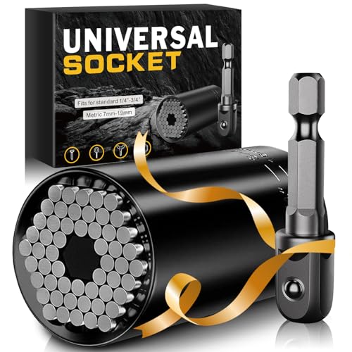 Fathers Day Dad Gifts from Daughter Son Wife,Super Universal Socket Tools Gifts for Dad Father Husband Grandpa Step Dad Papa, Dad Gifts for Men Dad Him, Cool Stuff Gadgets Present Ideas Gifts for Dad