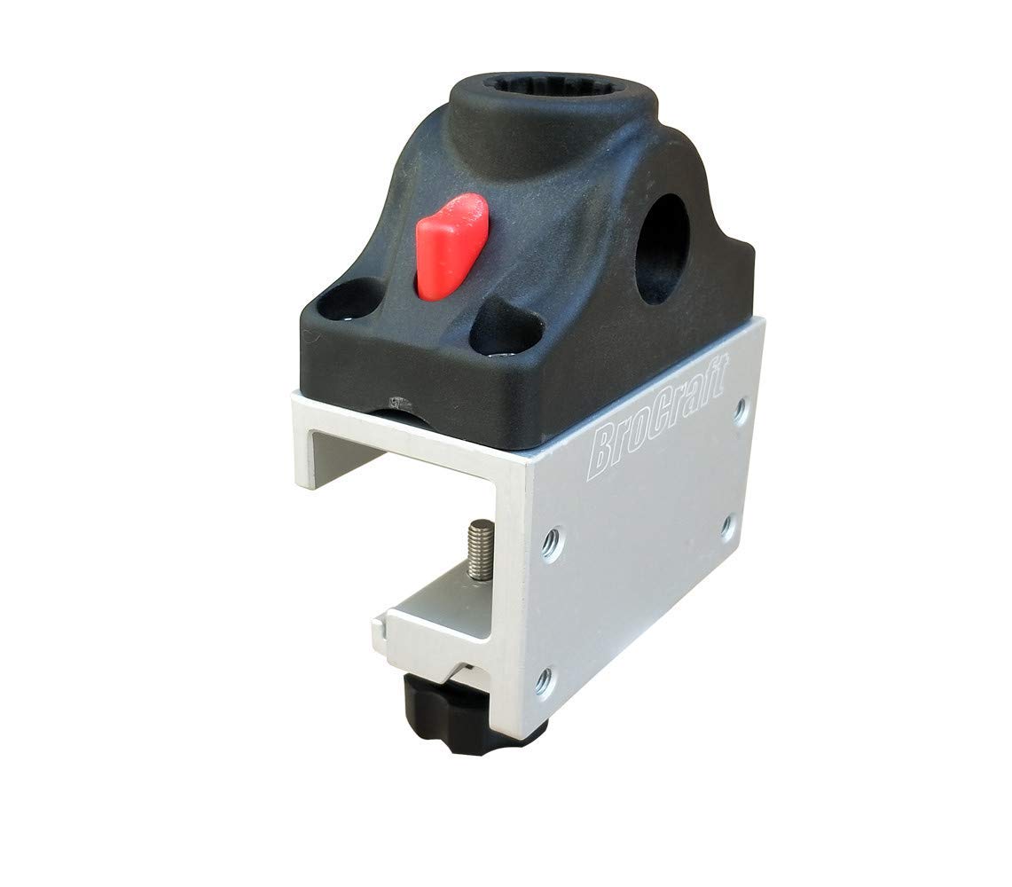 BroCraft Alumacraft Boat Rod Holder Mount / AlumaTrac Bracket (Generation 3)