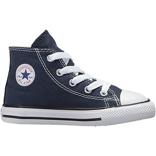 Converse Kid's Chuck Taylor All Star High Top Shoe, Black, 7 Toddler (1-4 Years)