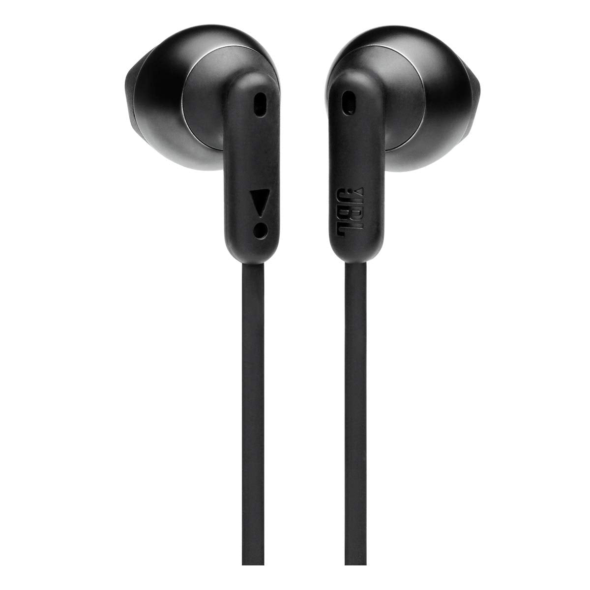 JBL Tune 215 - Bluetooth Wireless in-Ear Headphones with 3-Button Mic/Remote and Flat Cable - Black, Small