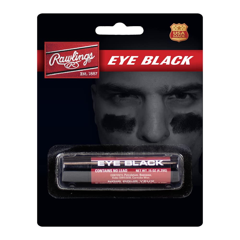 Rawlings | EYE BLACK STICK | Retractable Tube / Glare Reduction | Adult & Youth Baseball / Softball