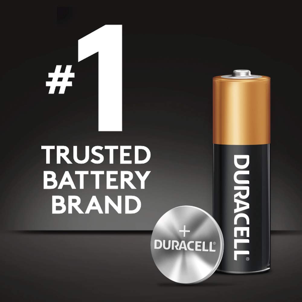 Duracell - CopperTop 9V Alkaline Batteries - long lasting, all-purpose 9 Volt battery for household and business - Pack of 12