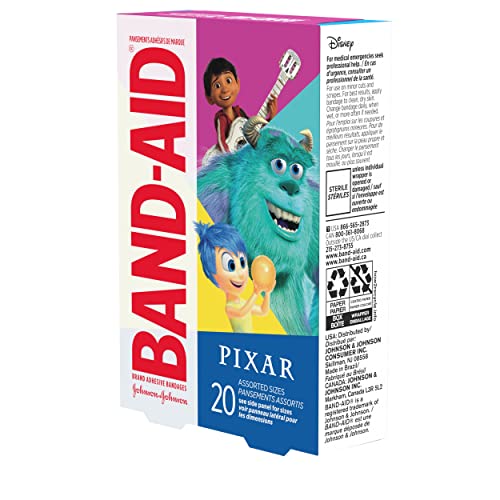 Band-Aid Bandages, Disney/Pixar Mashup Characters, Assorted 20 ct