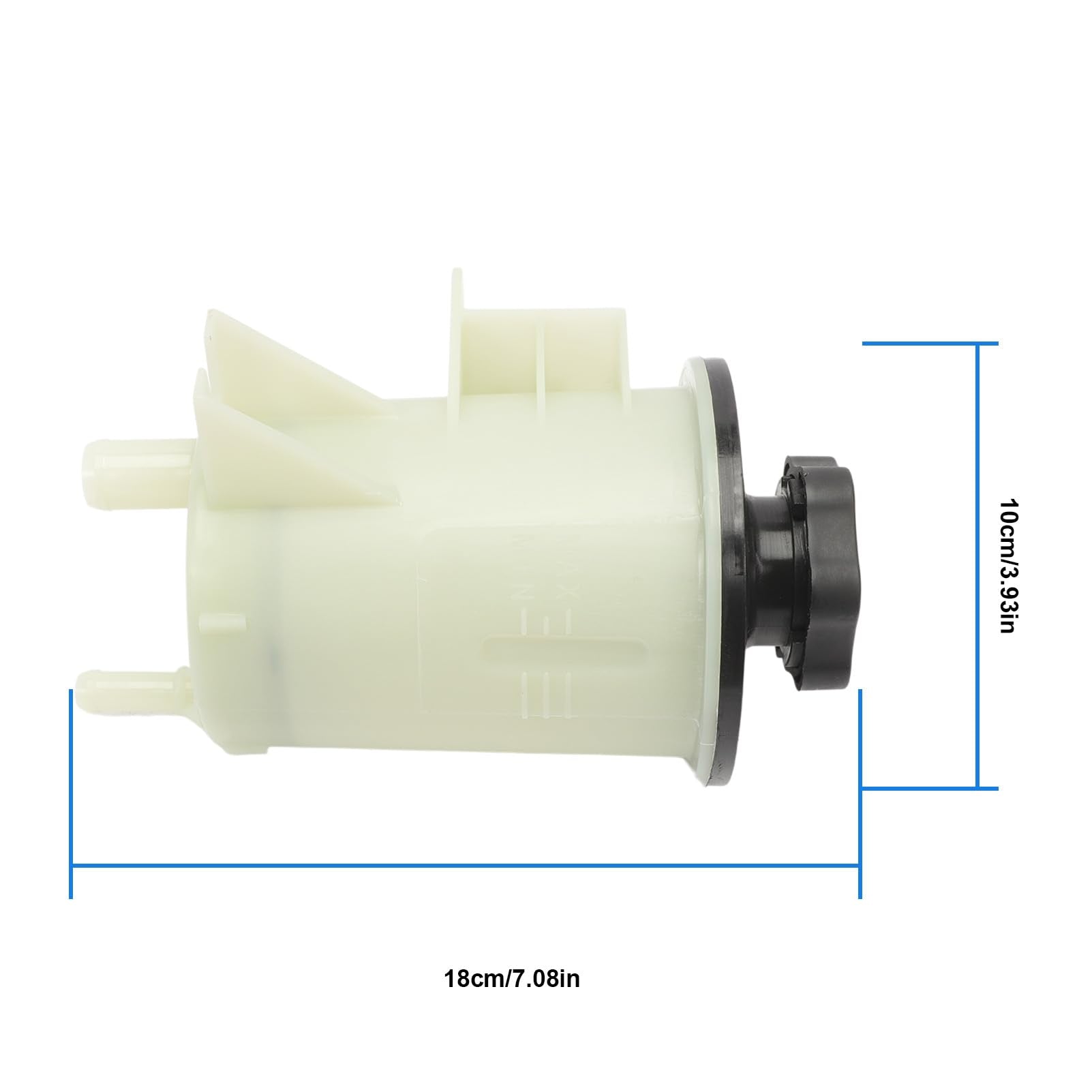 Kaloeou Power Steering Reservoir/Tank with Cap Fit for for-D F-150 2004-2008, Expedition 2002-2006 & LIN-COLN Mark LT 2006-2008 Replace R-903, 3R903, 5L3Z3A697AA