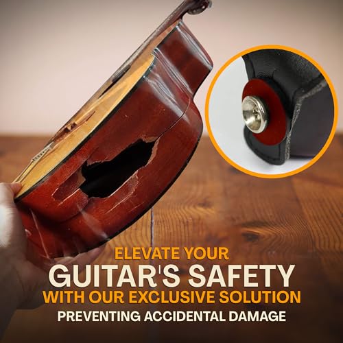 Guitar Strap Premium Padded For Electric, Acoustic, and Bass. Adjustable Unique Design Guitar Straps Includes 2 Strap Locks To Keep Your Guitar Safe - Discover Durability Comfort and Style
